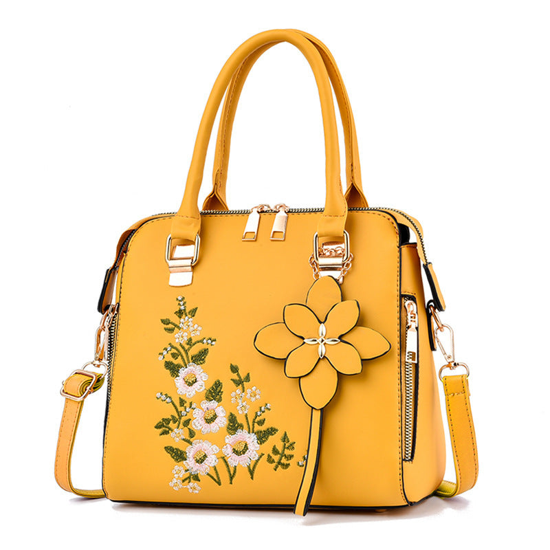 Fashion Flowers Embroidered Handbag Women Shoulder Messenger Bags Fashion Flowers Embroidered Handbag Women Shoulder Messenger Bags
